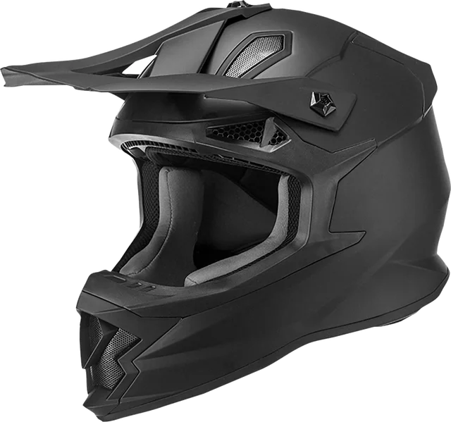 Rocc 800 Uni Motocross Helmet, matt black