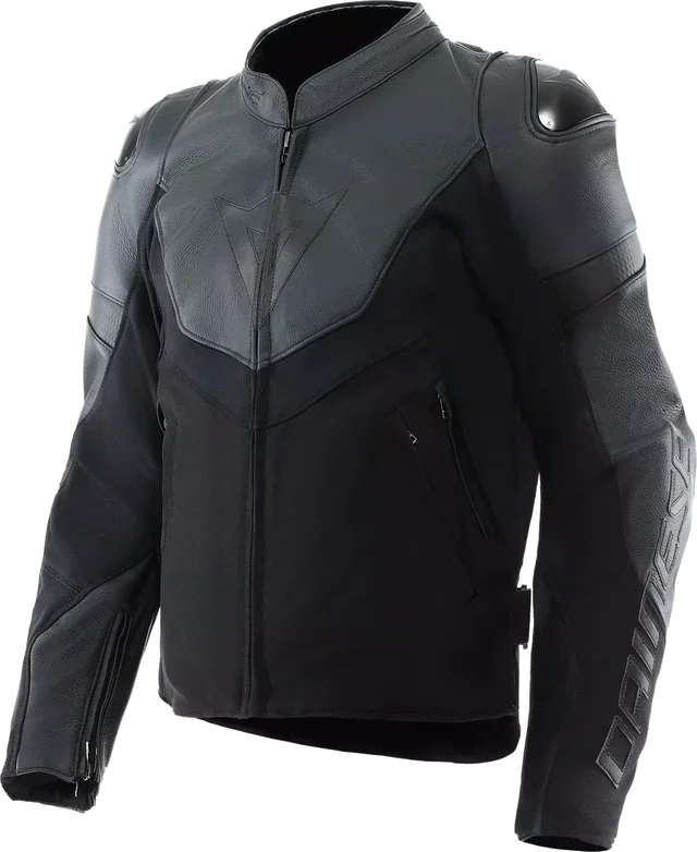 Dainese Iperattiva Leather Jacket, Black