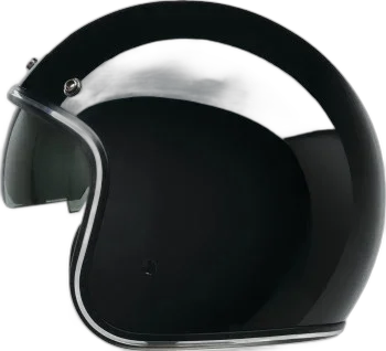 Z1R Grimlock Three Quarter Helmet Gloss Black