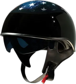 Z1R Vagrant USA Skull Helmet
