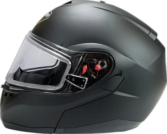 Zoan Optimus Gear Modular Helmet with Dual Lens, matte black
