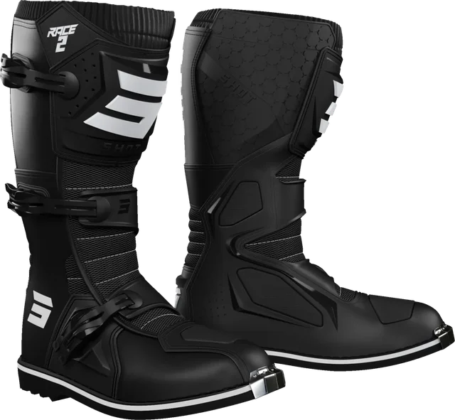 Shot RACE 2 MX BOOT BLK