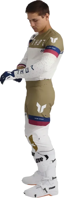 Thor SPORTMODE LEAGUE PANT WHITE/COPPER 38