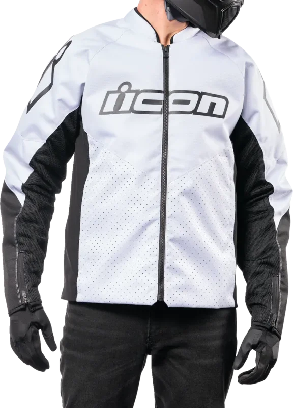 ICON HOOLIGAN CE JACKET WH
