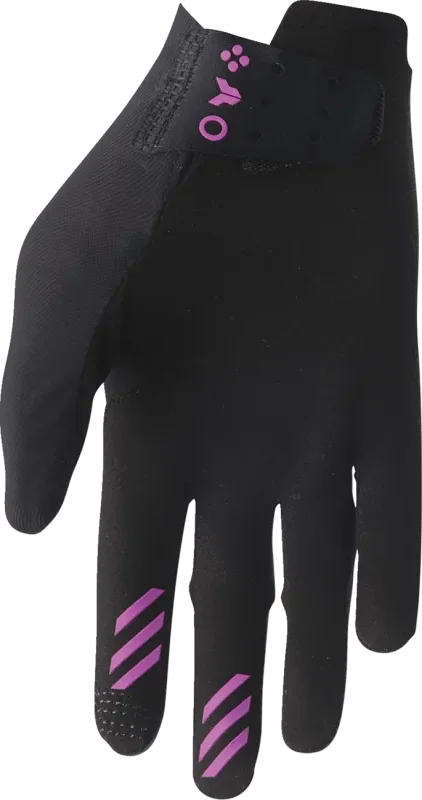 SPORTMODE ICONIC WMN GLOVE BLK/ORCH