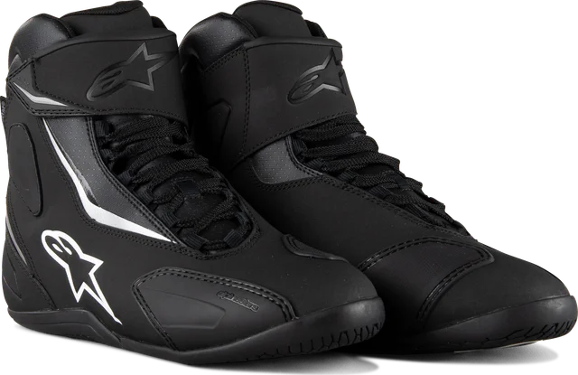 Alpinestars Fastback 2 Drystar® MC Shoes, Black/White