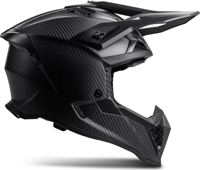 Raven Morphous Pro MX Helmet, Matt Carbon