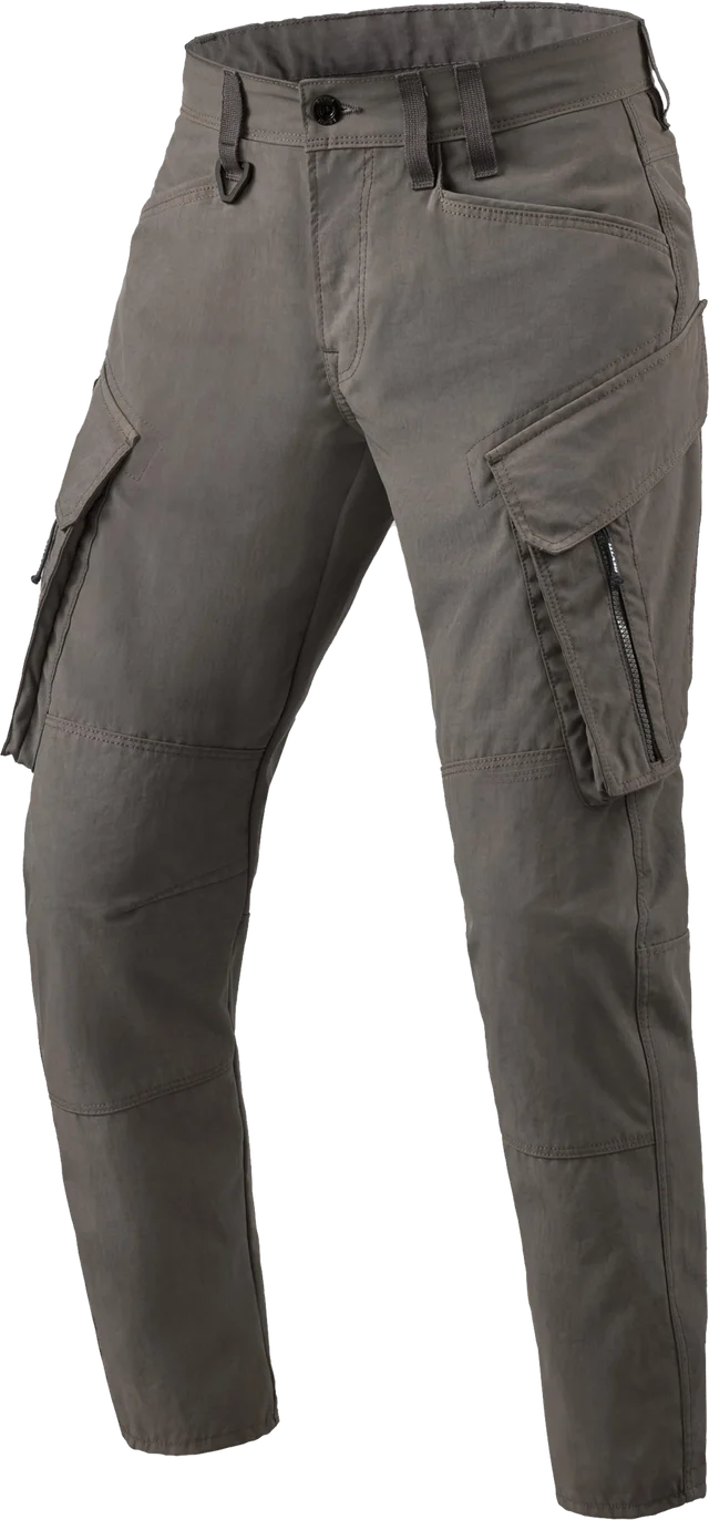 REV'IT! Tristan Tapered MC Jeans, Black/Olive