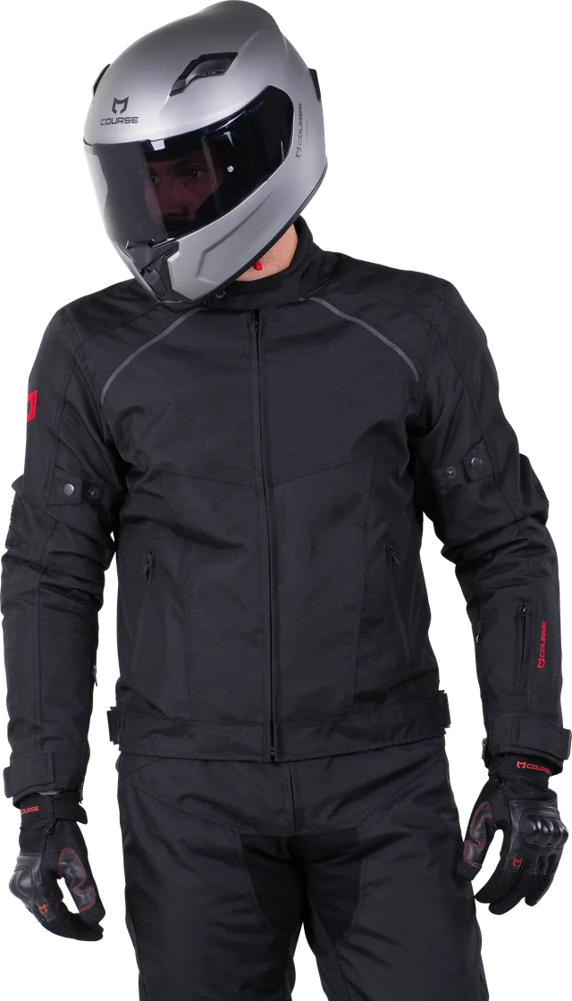 Course Two Seasons 3.0 Motorcycle Jacket, Black