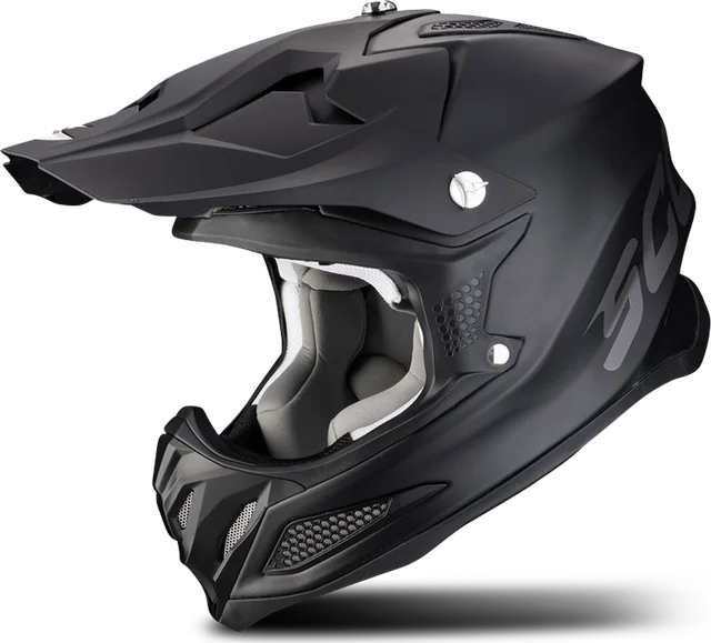 Scorpion MX VX-22 AIR MX Helmet, Matt Black