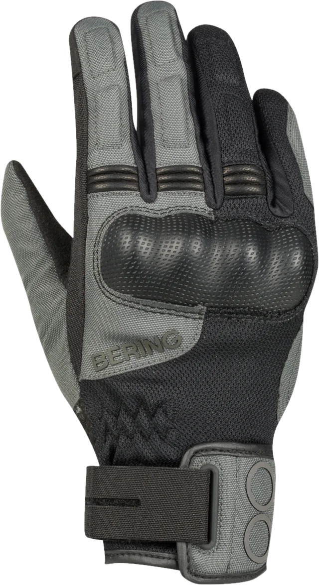 Bering Profil Women's MC Gloves, Black/Grey