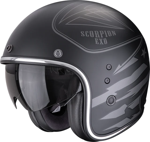 Scorpion BELFAST EVO DAWG, Matt Black-Silver