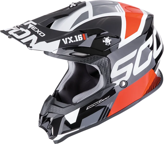 Scorpion VX-16 EVO AIR ANALOG, Black-Red