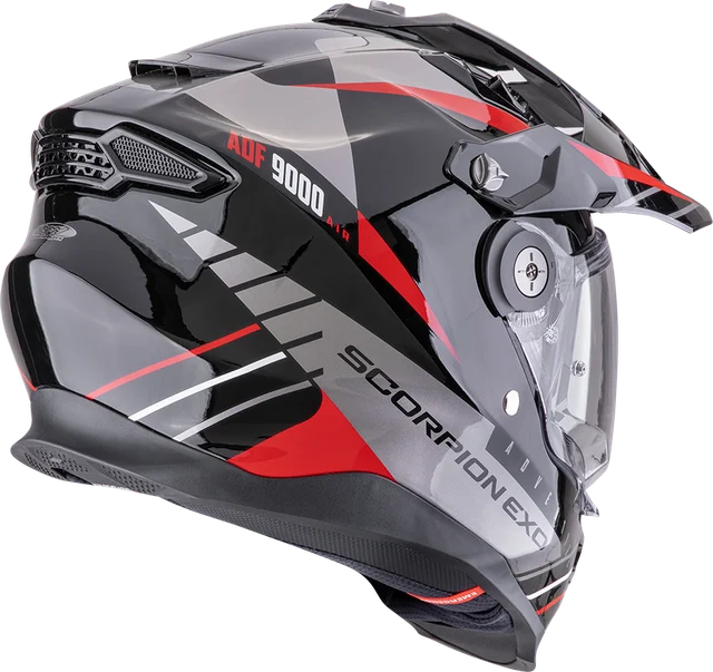 Scorpion ADF-9000 AIR FEAT, Black-Silver-Red