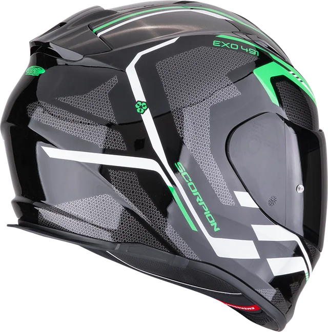 Scorpion EXO-491 KRIPTA, Black-Green-White