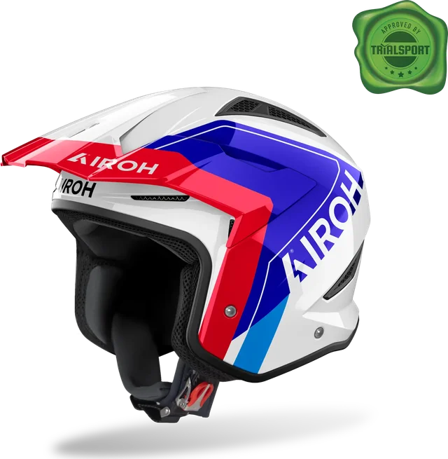 Airoh TRR II HUNT, Blue/red gloss