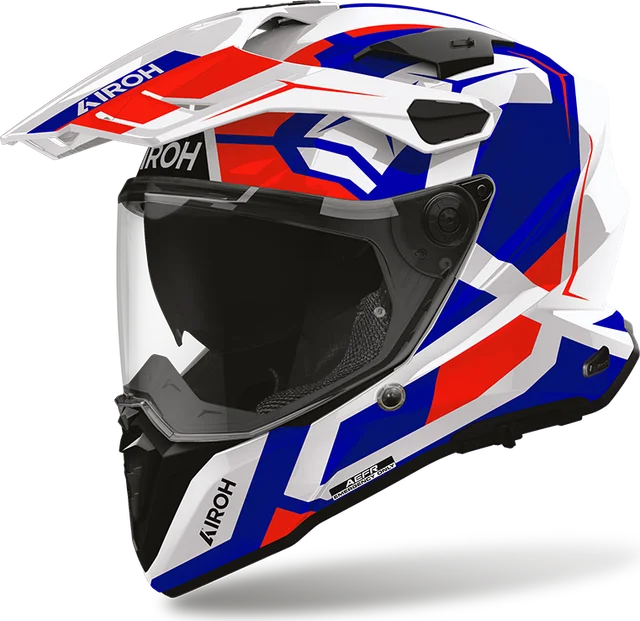 Airoh COMMANDER 2 POLAR, blue red gloss