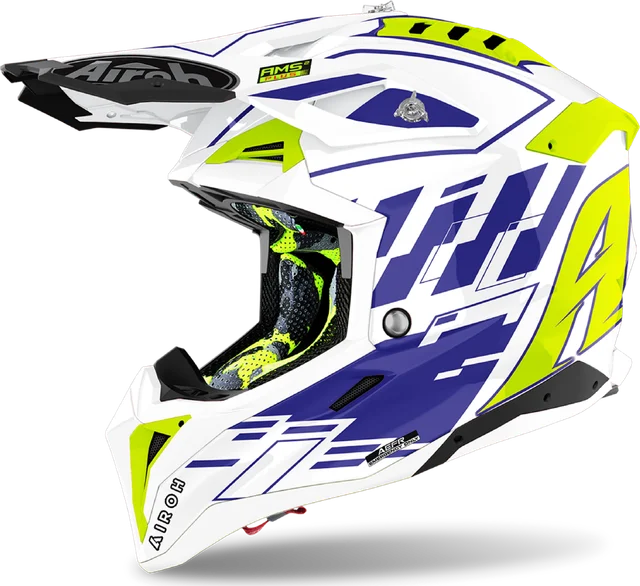 Airoh AVIATOR 3 RAMPAGE, blue gloss