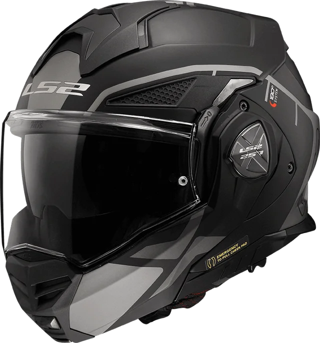 LS2 Advant X Metryk Matt Titanium-06, Matt