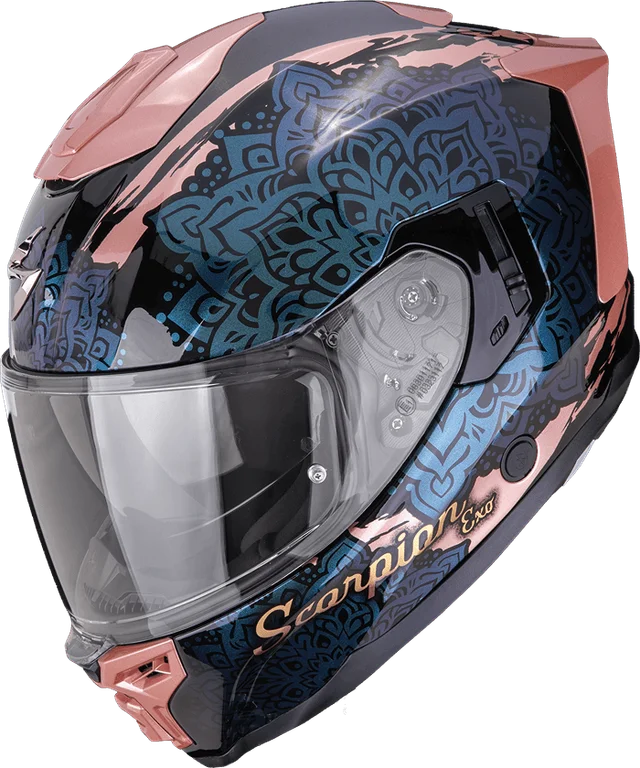 Scorpion EXO-1500 AIR VORTEX Black-Pink-Chameleon, Scorpion EXO-1500 AIR VORTEX Black-Pink-Chameleon