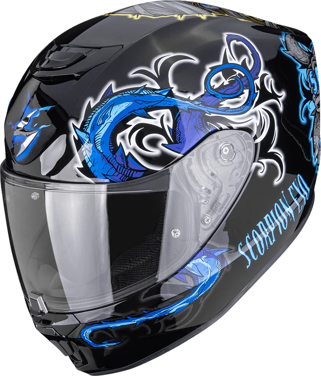 Scorpion EXO-391 MUMIA Black-Blue, Black