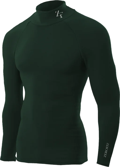 Zerofit Ultimate Heatrub LS Shirt - Forest Green