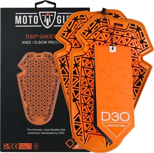 MotoGirl D3O Ghost Level 2 Knee/Elbow Protector (Pair)