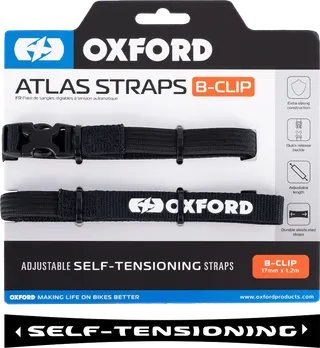 Oxford Atlas B-Clip - Black (Pair)