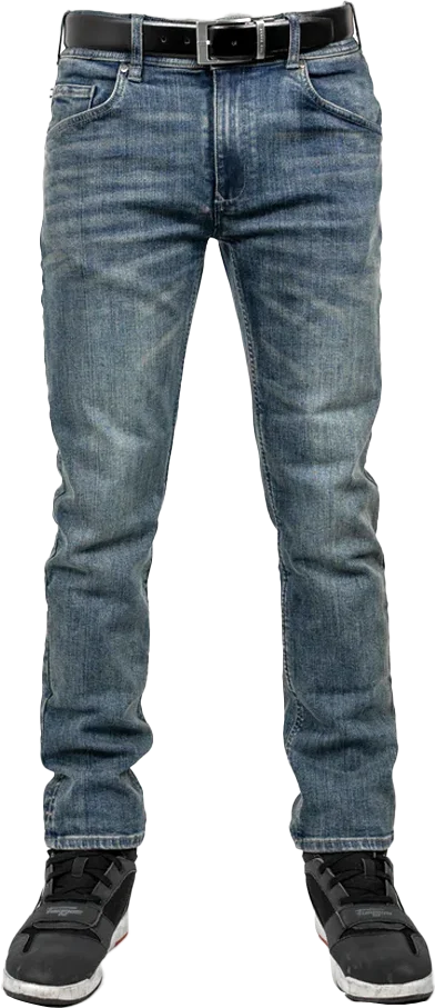 Bull-It Ajax (AA) Mens Straight Jeans - Steel Blue