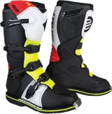 Shot X10 2.0 MX Boots - Black/Red/White/Yellow — view 1 of 2