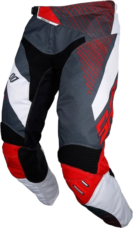 Shot Aerolite Optica MX Pants - Red/Grey