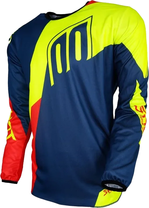 Shot Devo Alert MX Jersey - Blue/Red/Yellow
