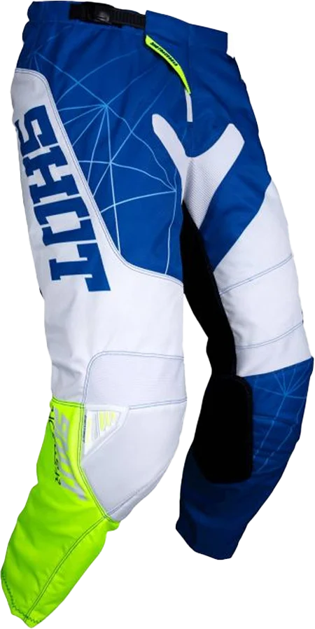 Shot Contact Infinite MX Pants - Blue/White/Yellow