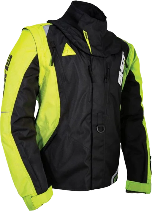 Shot Flexor Advance Enduro Jacket - Black/Yellow