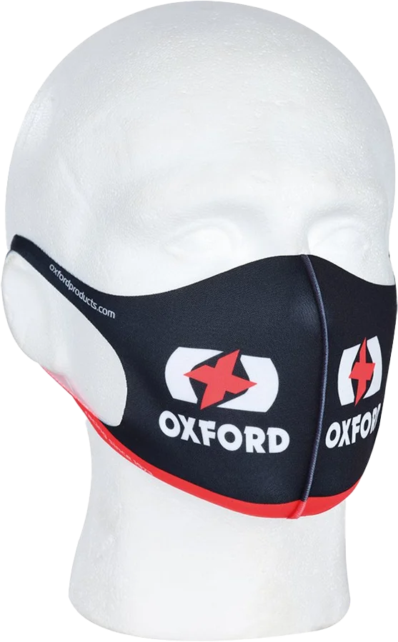 Oxford Team Facemask - Black, Black
