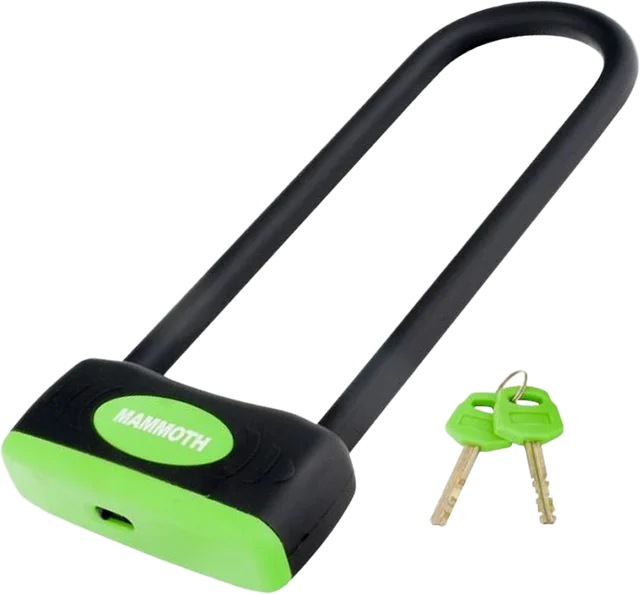 Mammoth Monster U-Lock, Black Green