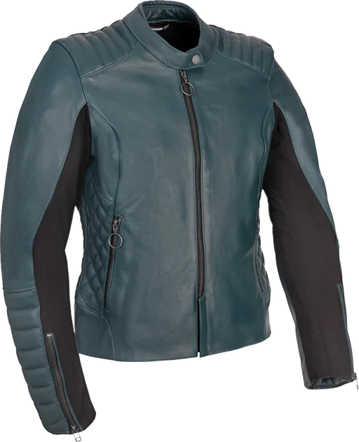 Oxford Radley Ladies Leather Jacket - Teal