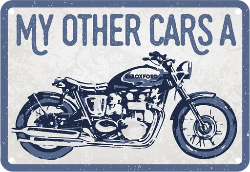 Oxford Garage Metal Sign - My Other Cars A: 20X30CM