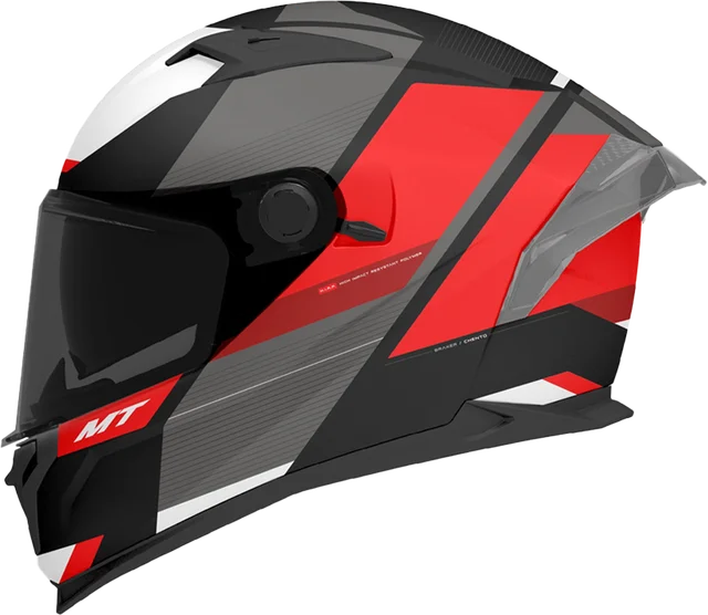 MT Braker SV Chento B5 - Matt Black/Red, Matt Black/Red