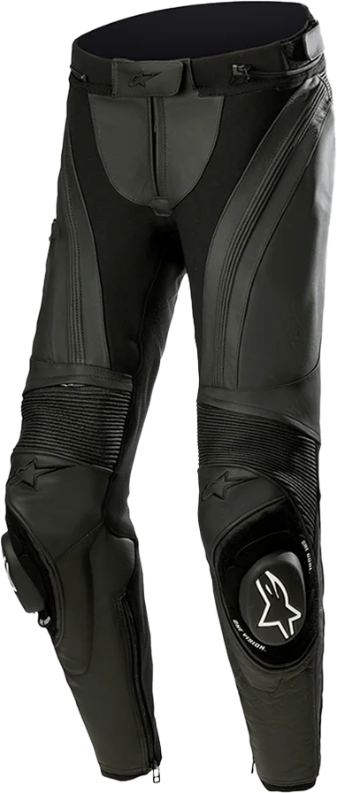 Alpinestars Missile V3 Ladies Leather Jeans - Black/Black