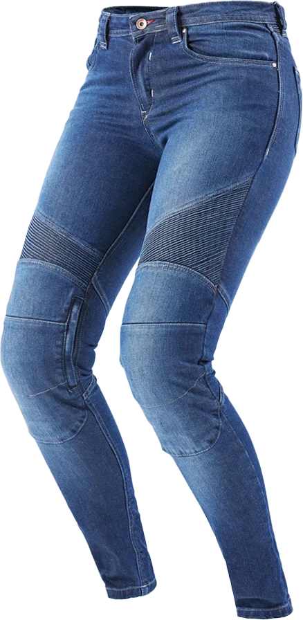 Furygan Purdey Evo Slim Ladies Jeans - Medium Blue