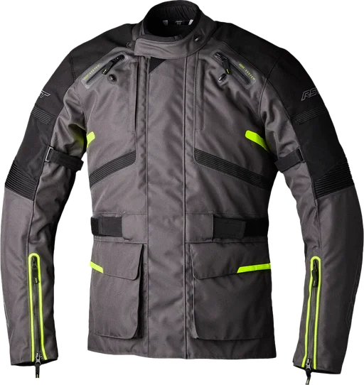 RST Endurance CE Mens Jacket - Graphite/Fluo Yellow