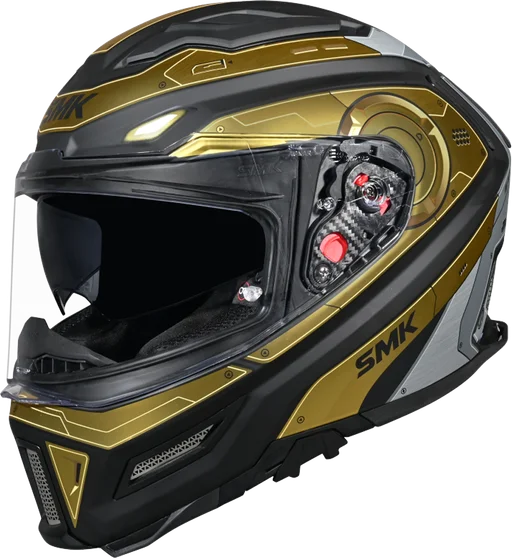 SMK Agnar Cyborg - Black/Gold/Chrome