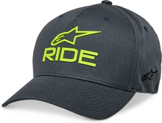 Alpinestars Ride Sonic Cap - Charcoal/Hi-Vis Yellow
