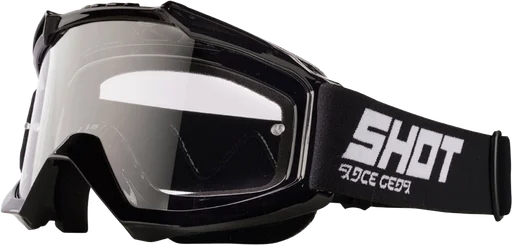 Shot Assault MX Goggles - Gloss Black