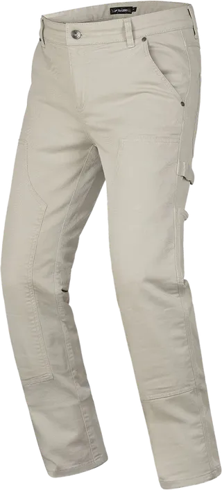 Silk Road Carpenter Trousers - Off-White