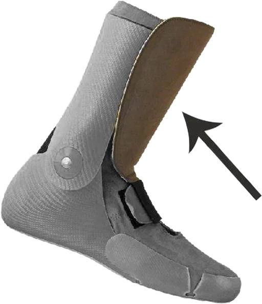 Daytona Sec Evo Shin Pad - Grey