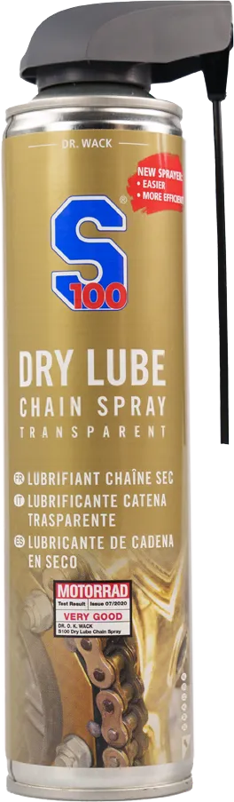 S100 Dry Chain Lube: 400ml