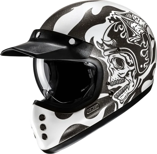 HJC V60 Flame MC5 - Black