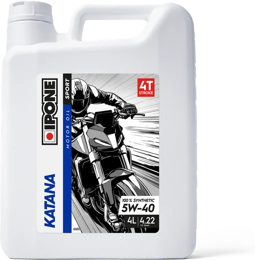 Ipone Moto 4 Stroke Katana 5W-40 4 Ltr
